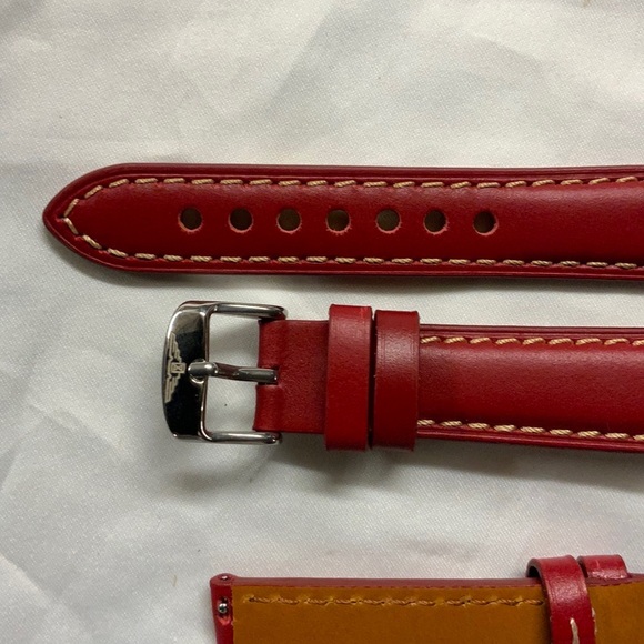 Top Grain Longines Leather Straps - Picture 2 of 6